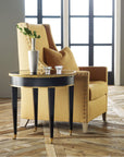 Modern History Tuxedo End Table