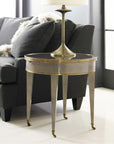 Modern History Tuxedo End Table