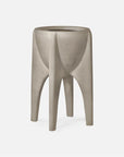 Made Goods Mauro Concrete Outdoor Planter with Arched Legs