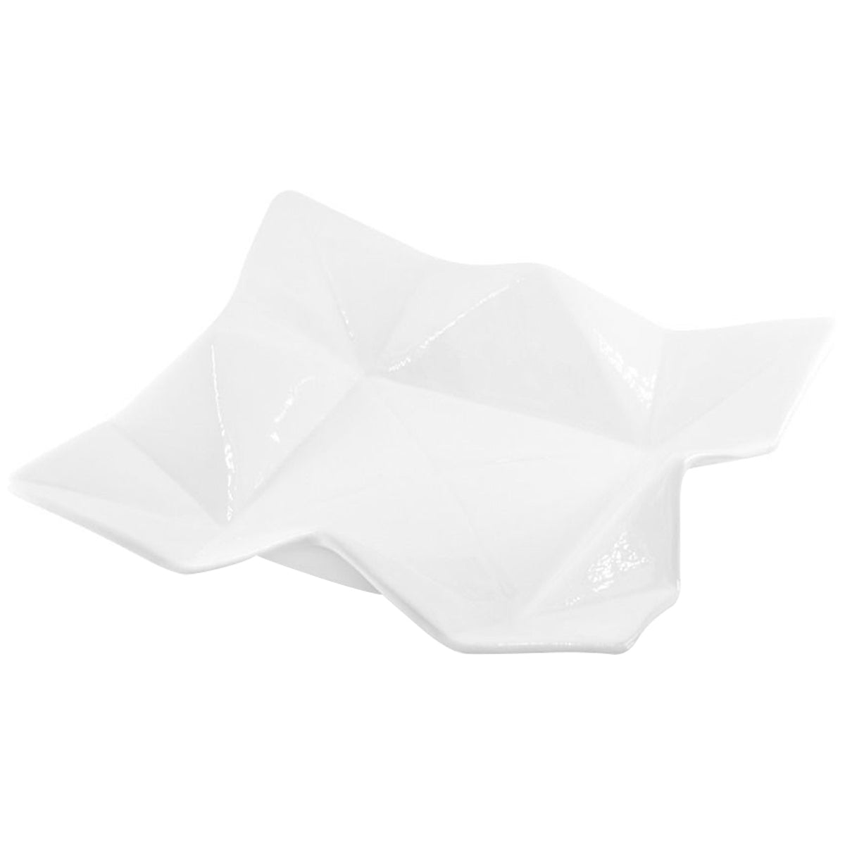 Villa &amp; House Origami 3-Piece Set Catch All, White