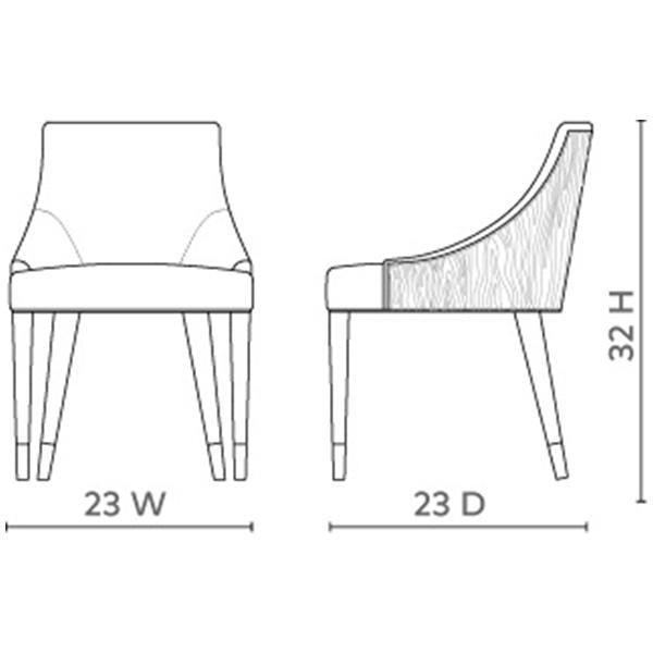 Villa &amp; House Orion Armchair - Driftwood