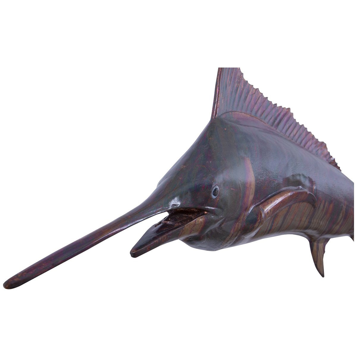 Phillips Collection Blue Marlin Fish Wall Sculpture