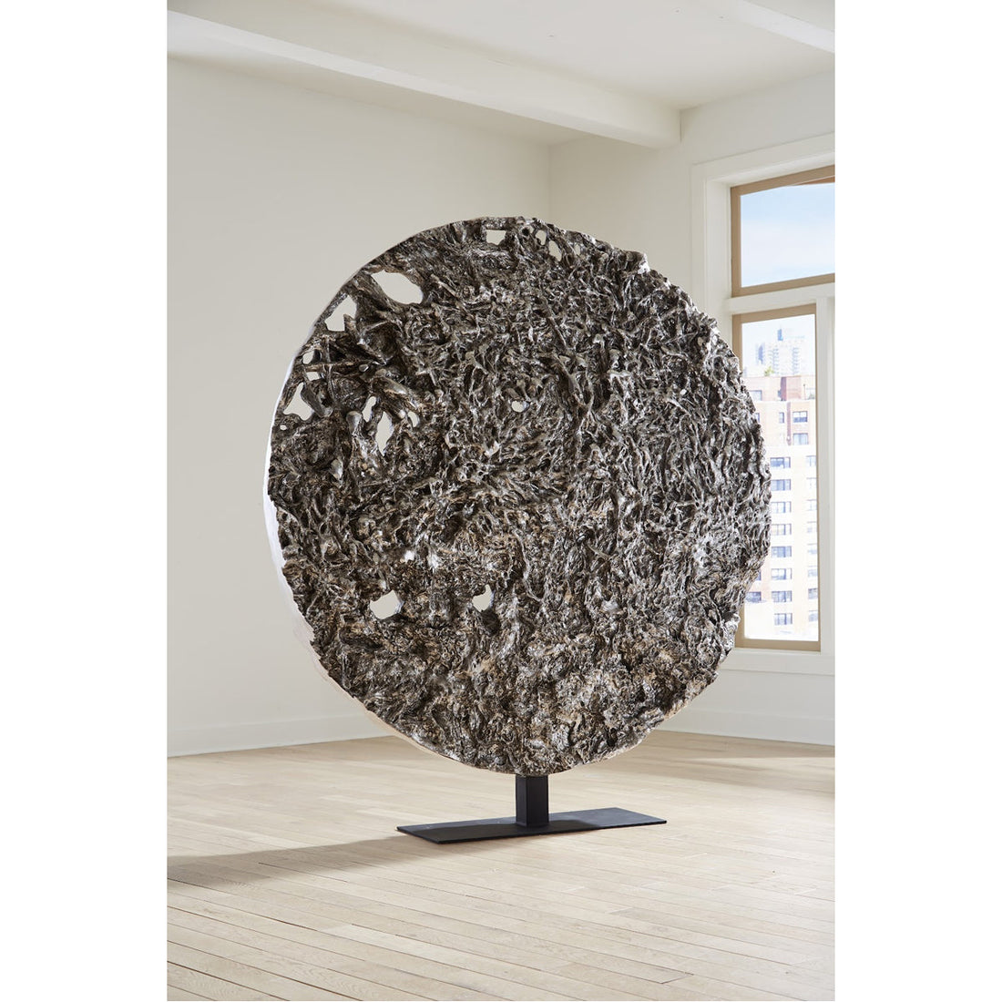 Phillips Collection, Large Silver Colossal Cast Root on Stand, Stands –  Benjamin Rugs  Furniture