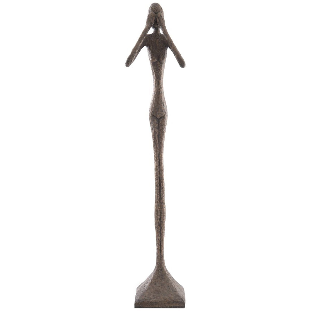 Phillips Collection See No Evil Large Slender Sculpture, Bronze