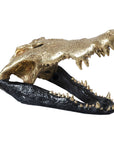 Phillips Collection Crocodile Skull Sculpture