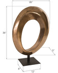 Phillips Collection Hoop Sculpture, Bronze