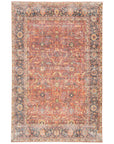 Jaipur Boheme Avonlea Oriental Blue Orange BOH04 Rug