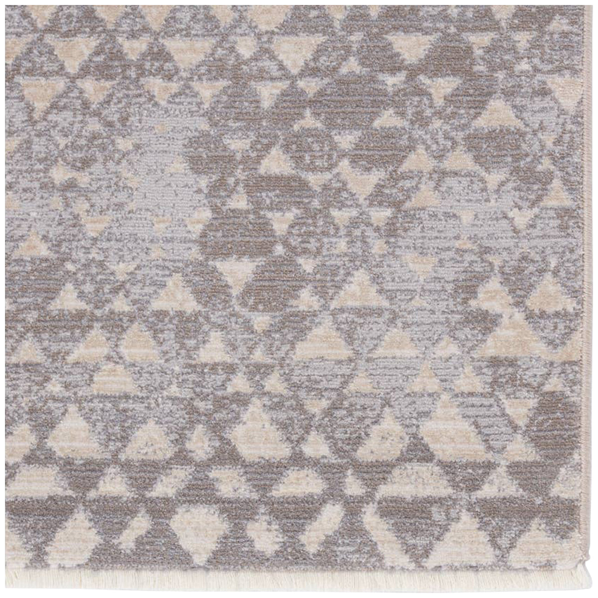 Jaipur Land Sea Sky by Kevin O&#39;Brien Sierra Gray Taupe LNS03 Rug