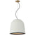 Visual Comfort Murphy Medium Pendant in Plaster White and Matte Black