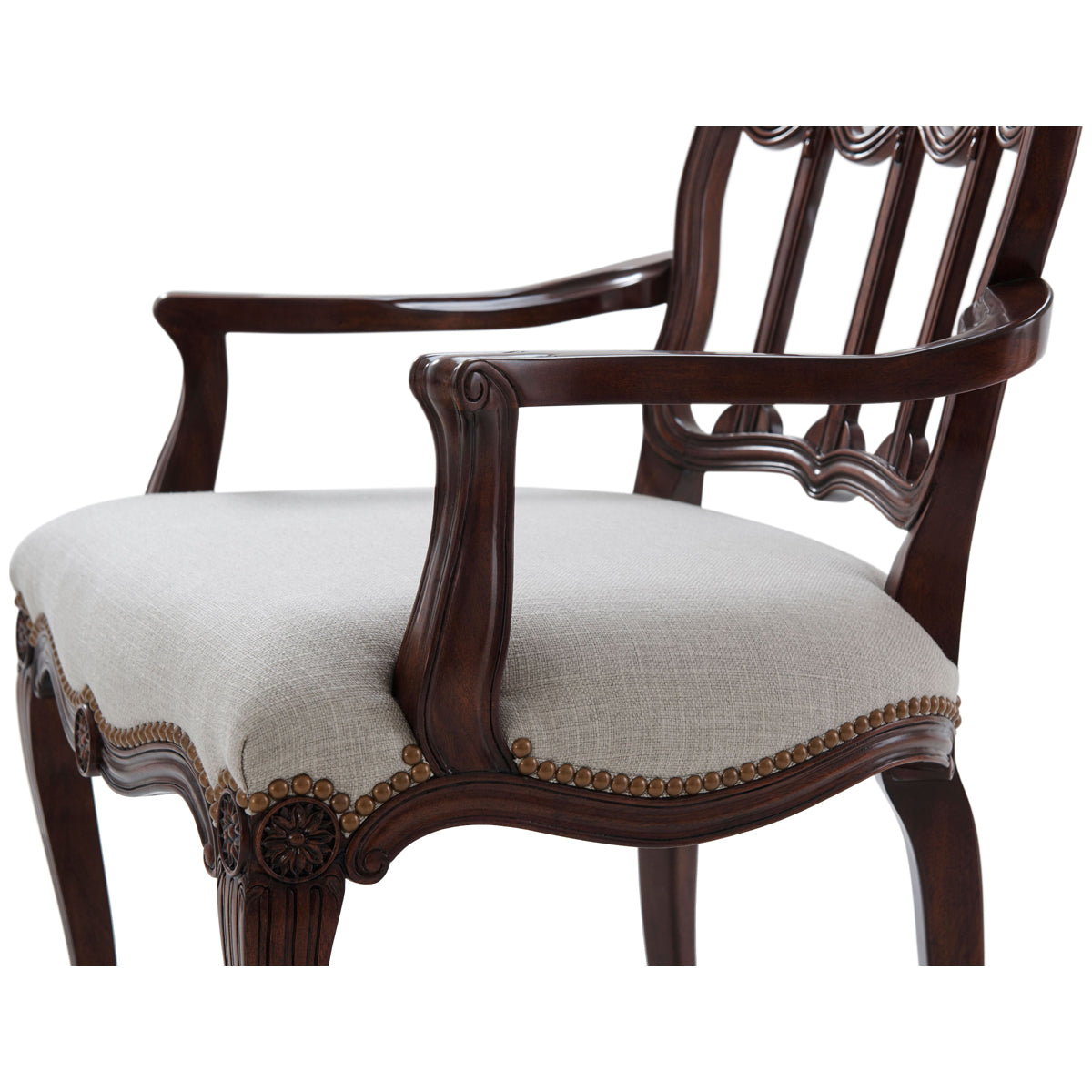 Theodore Alexander The Apex Dining Armchair, Set of 2