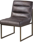 Sonder Living Noah Side Chair - Saddle Brown