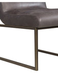 Sonder Living Noah Side Chair - Saddle Brown