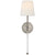 Visual Comfort Camille Sconce with Linen Shade