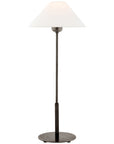 Visual Comfort Hackney Table Lamp with Linen Shade