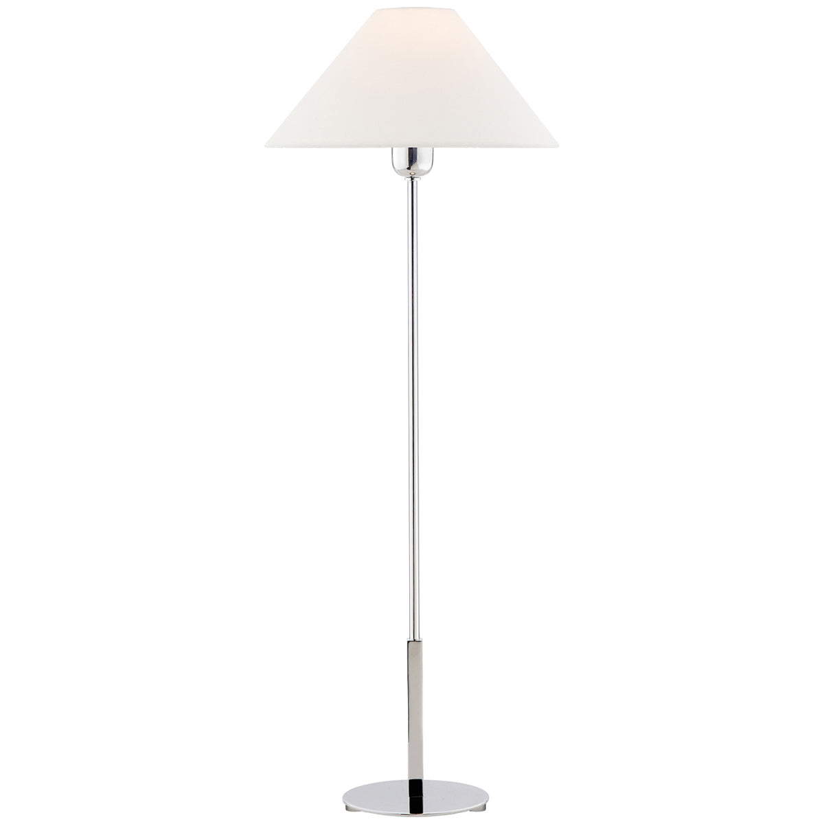 Visual Comfort Hackney Buffet Lamp with Linen Shade