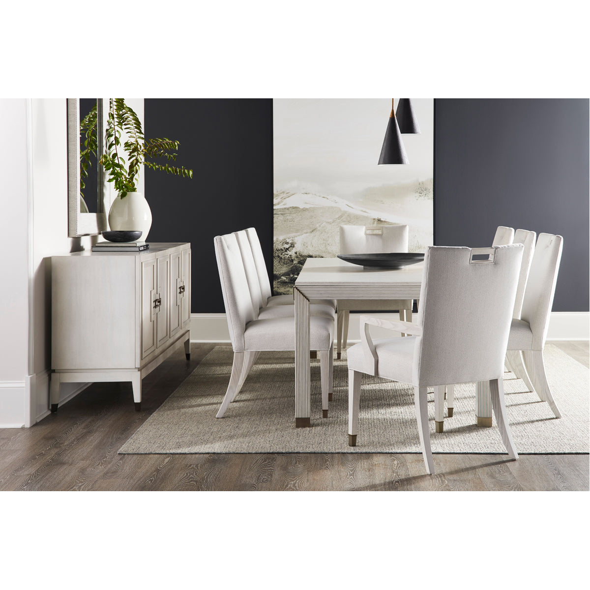 Vanguard Furniture Parkhurst Stocked Performance Dining Side Chair