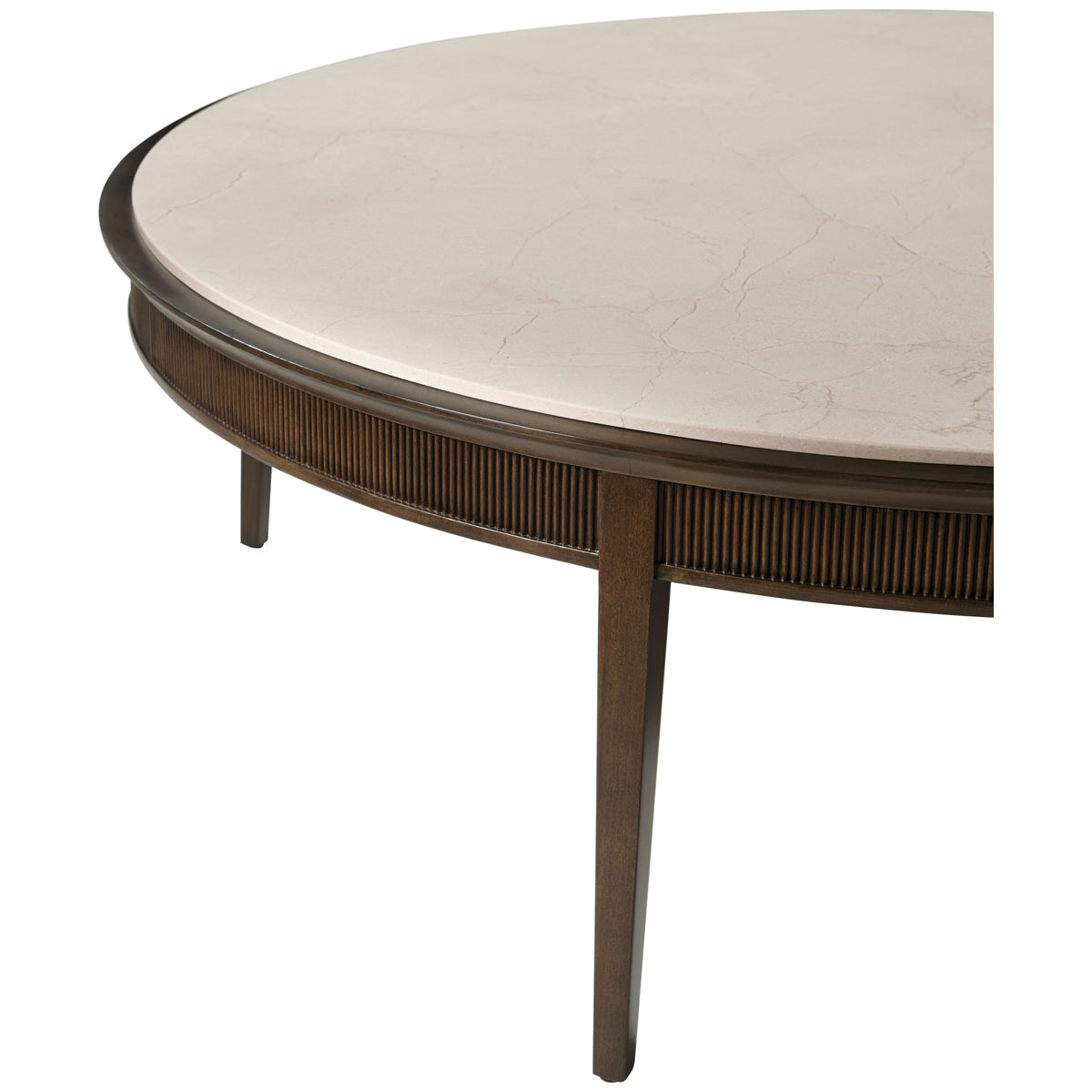 Theodore Alexander Lido Round Cocktail Table