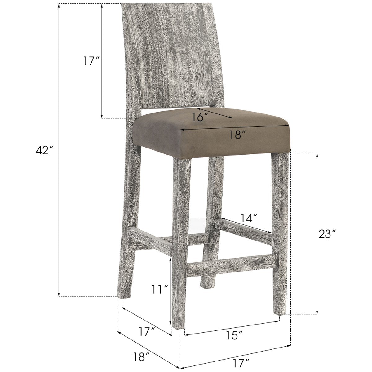 Phillips Collection Ophelia Counter Stool