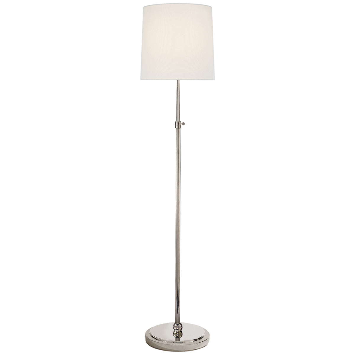 Visual Comfort Bryant Floor Lamp with Linen Shade