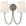 Visual Comfort Reed Double Sconce with Linen Shade