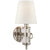 Visual Comfort Jonathan Sconce in Crystal