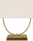 Visual Comfort Kenton Desk Lamp with Linen Shade