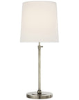 Visual Comfort Bryant Large Table Lamp with Linen Shade