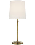 Visual Comfort Bryant Large Table Lamp with Linen Shade