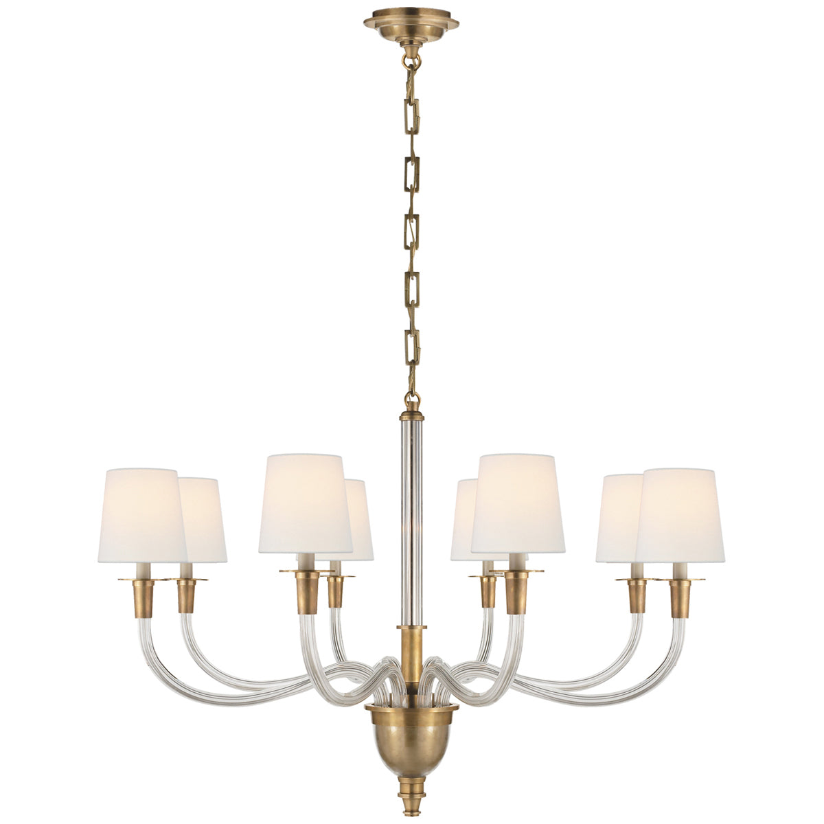 Visual Comfort Vivian Large One-Tier Chandelier