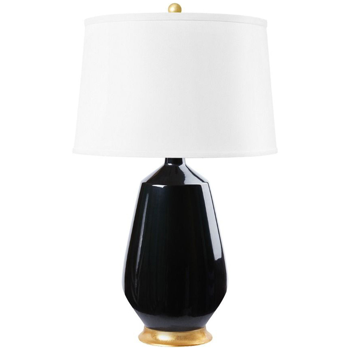 Villa &amp; House Tupelo Lamp, Black