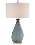 Uttermost Atlantica Ocean Blue Lamp