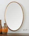 Uttermost Herleva Gold Oval Mirror