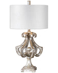 Uttermost Vinadio Distressed Silver Table Lamp