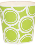 Worlds Away Oval Wastebasket