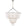 Visual Comfort Jacqueline Two-Tier Chandelier with White Acrylic