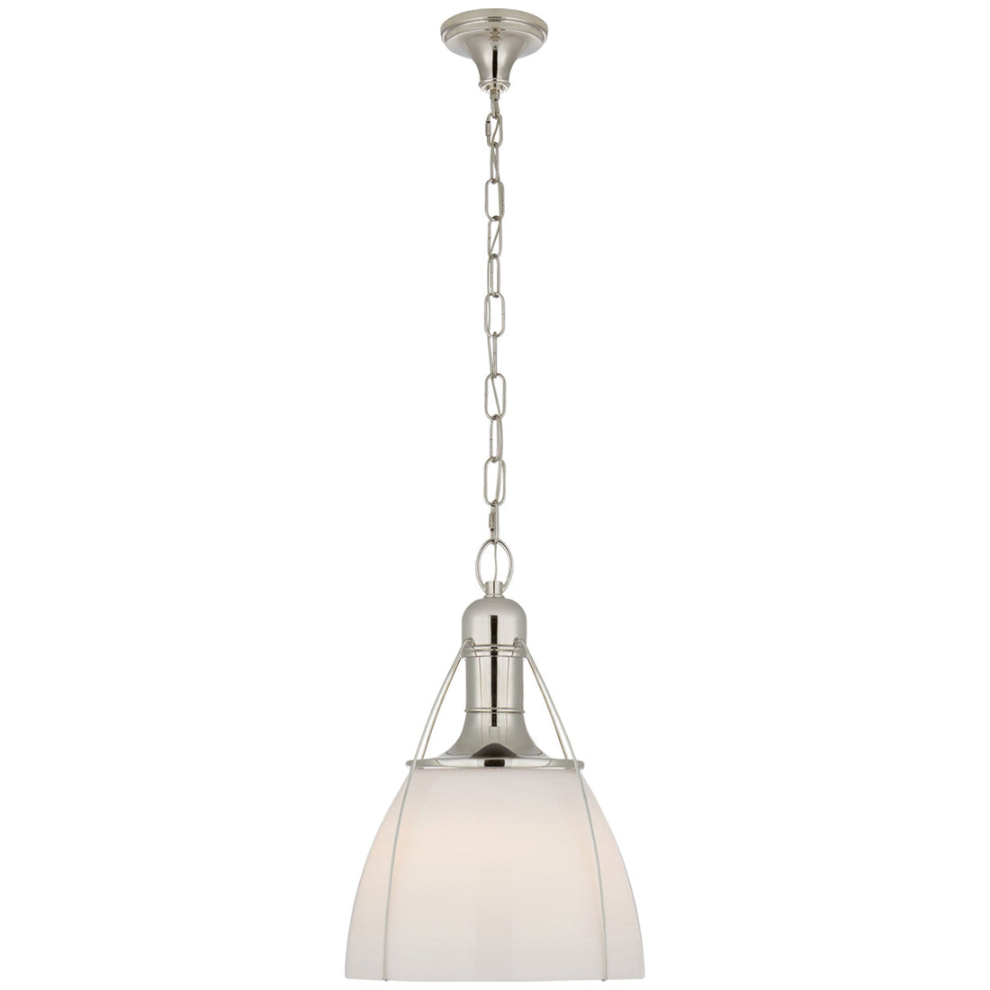 Chapman & Myers Ruhlmann 18 Factory Pendant in Antique-Burnished