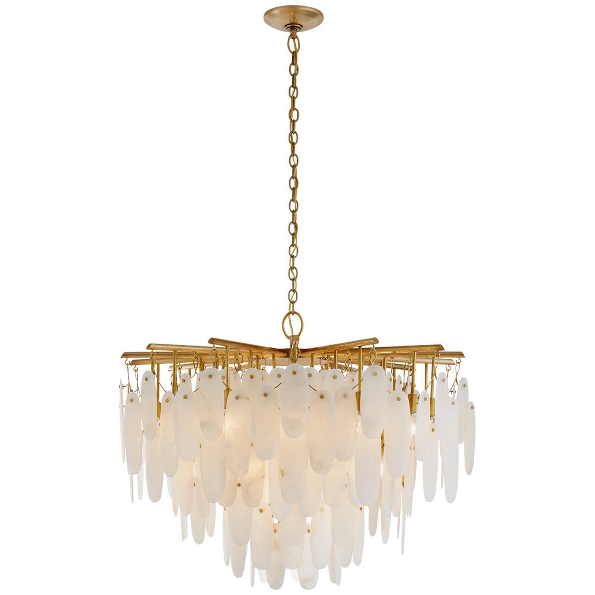 Visual Comfort Cora Medium Waterfall Chandelier