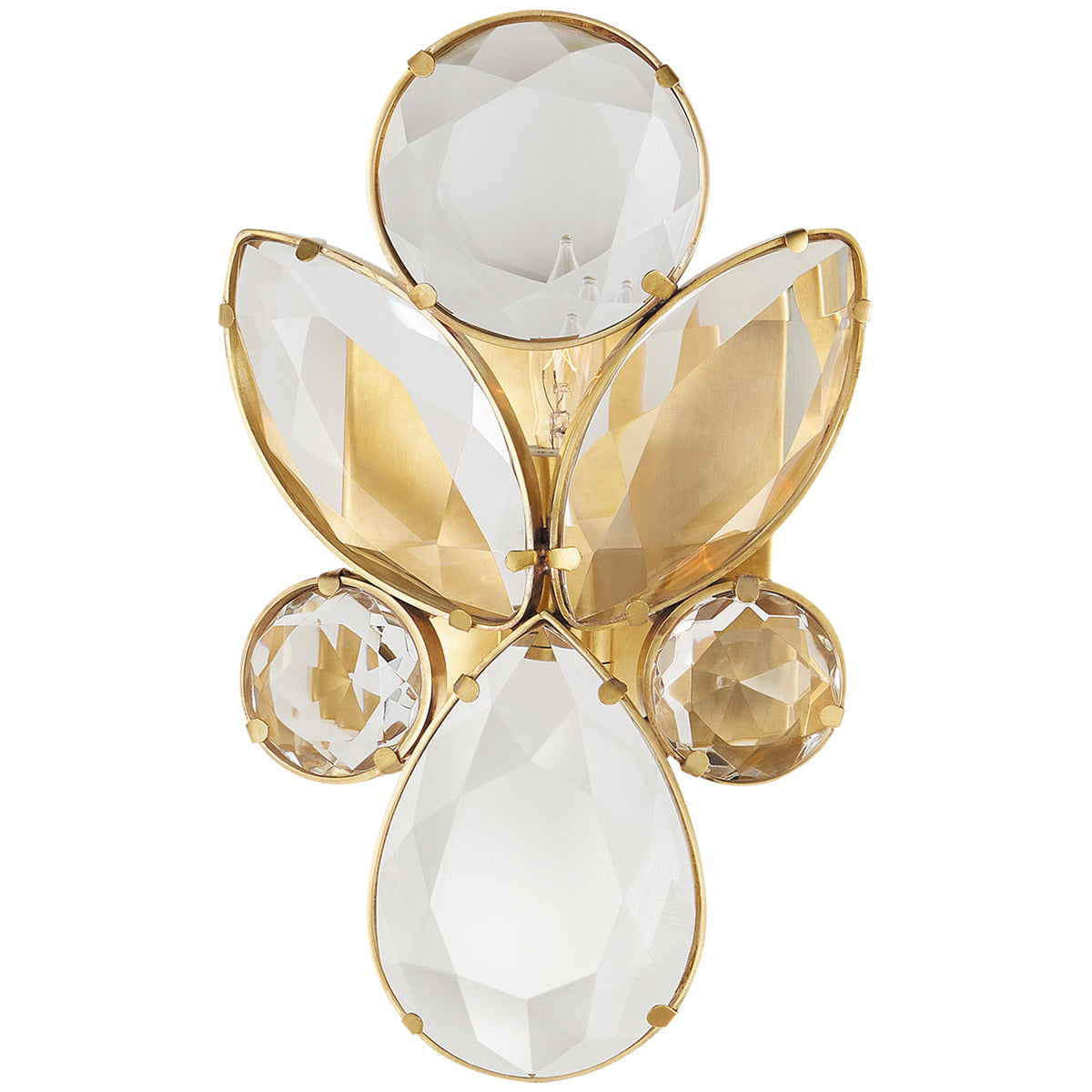 Visual Comfort Lloyd Small Jeweled Sconce