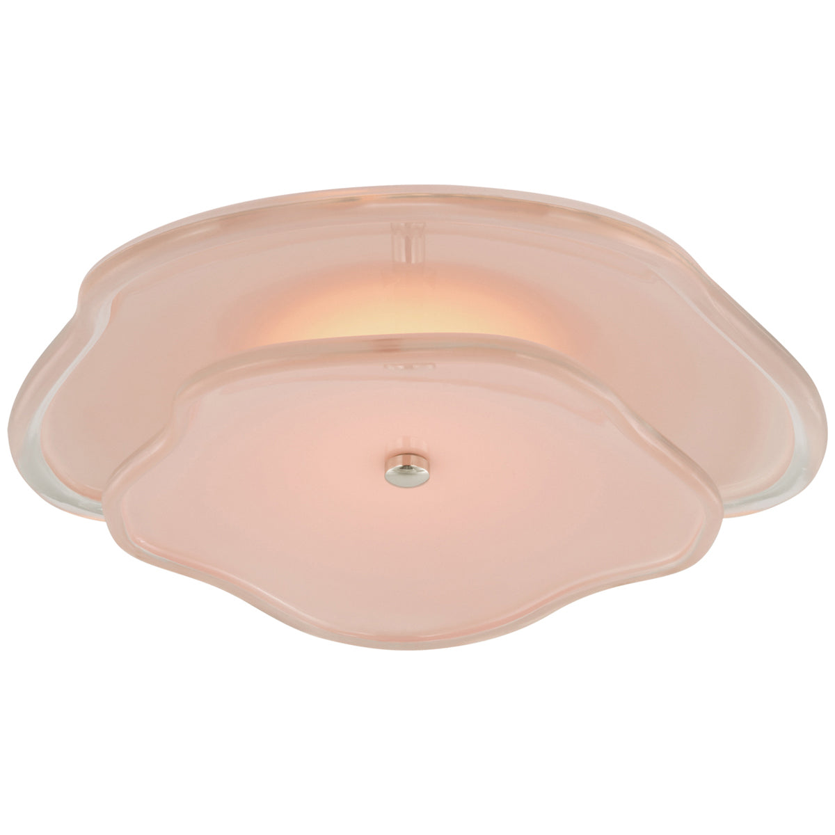 Visual Comfort Leighton 14-Inch Layered Flush Mount