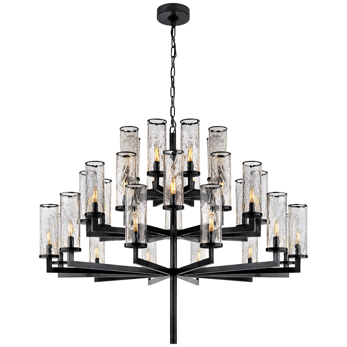 Visual Comfort Liaison Triple Tier Chandelier