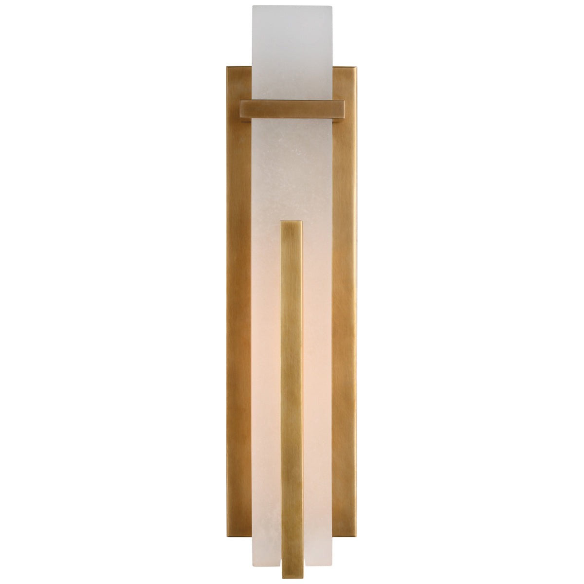 Visual Comfort Malik Large Sconce with Alabaster