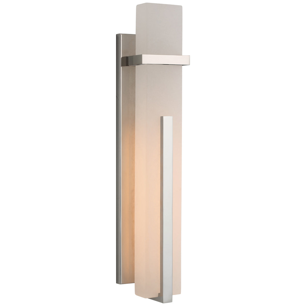 Visual Comfort Malik Large Sconce with Alabaster