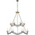 Visual Comfort Choros Two-Tier Chandelier