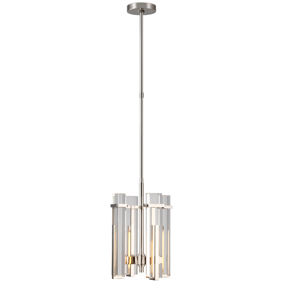 Visual Comfort Malik Small Chandelier with Crystal