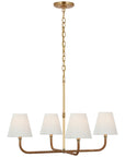 Visual Comfort Basden Medium Single Tier Chandelier