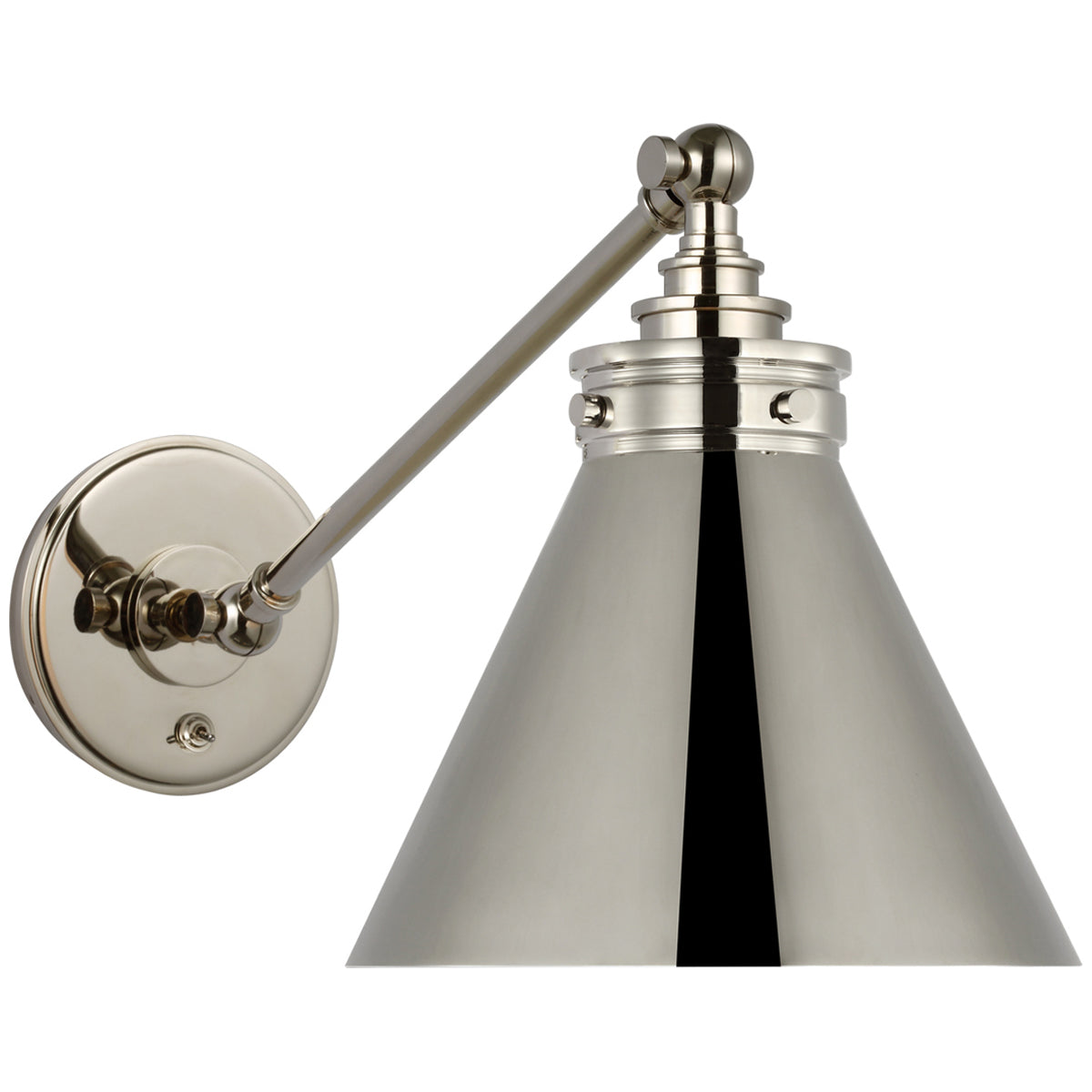 Visual Comfort Parkington Single Library Wall Light