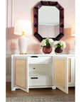 Villa & House Karen 4-Door Cabinet - White