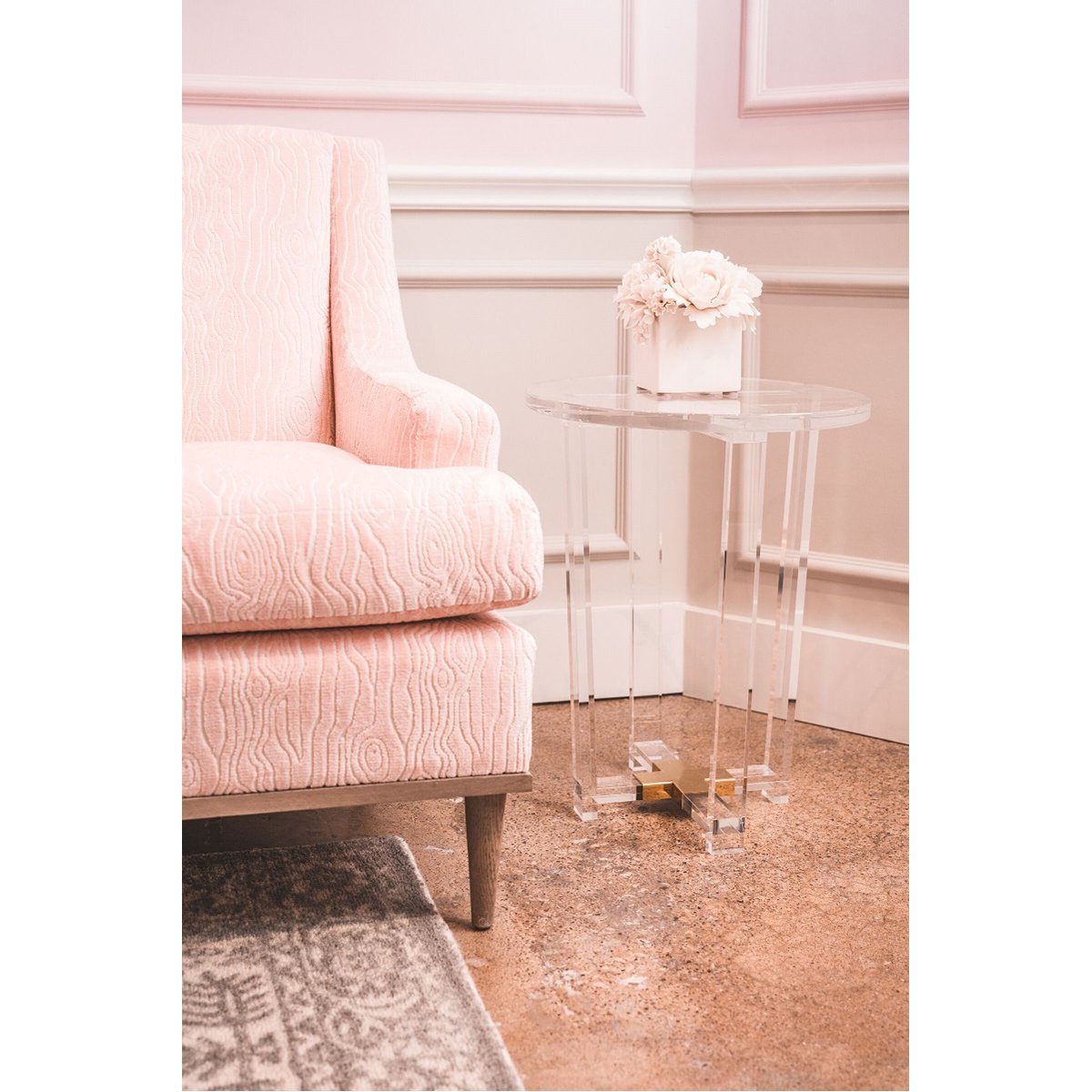 Villa &amp; House Otis Side Table - Clear