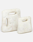 Made Goods Alvis Marble Sculpture, 2-Piece Set